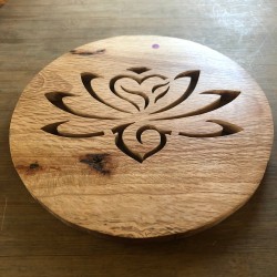 Fleur de Lotus avec coeur