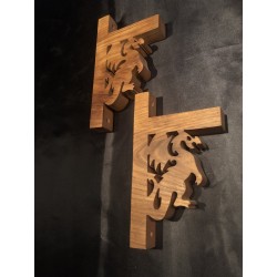 Equerres murale motif Dragon