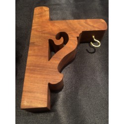 Potence murale en merisier