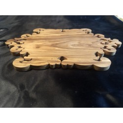 Plateau service en olivier