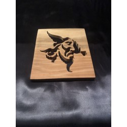 Tableau illusion d'optique Jésus Christ en platane