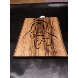 Marie offrant son coeur à l'Humanité