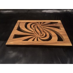 Illusion d'optique ballon de rugby