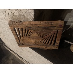 Illusion d'optique géométrique en chêne liège