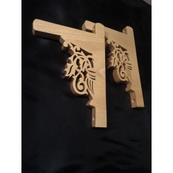 Equerres murales motif inspiration grecque