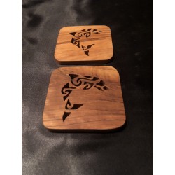 Dessous de verre motif Dauphin