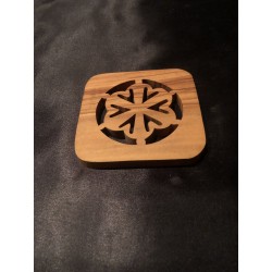 Dessous de verre en olivier