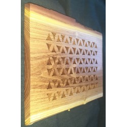 Dessous de plat en bois massif