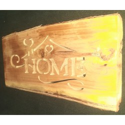 Pancarte Home dans du cade