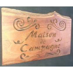 panneau maison de campagne
