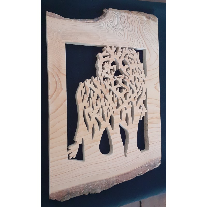 Lion arbre
