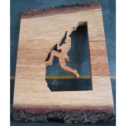 Escalade masculine à mains nues