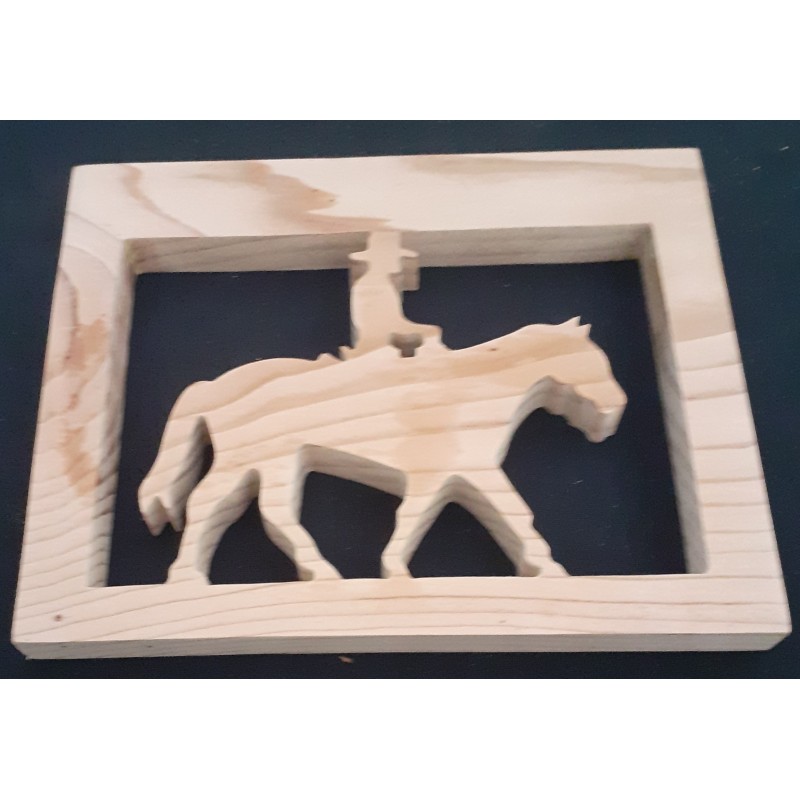 Cow Boy sur son cheval