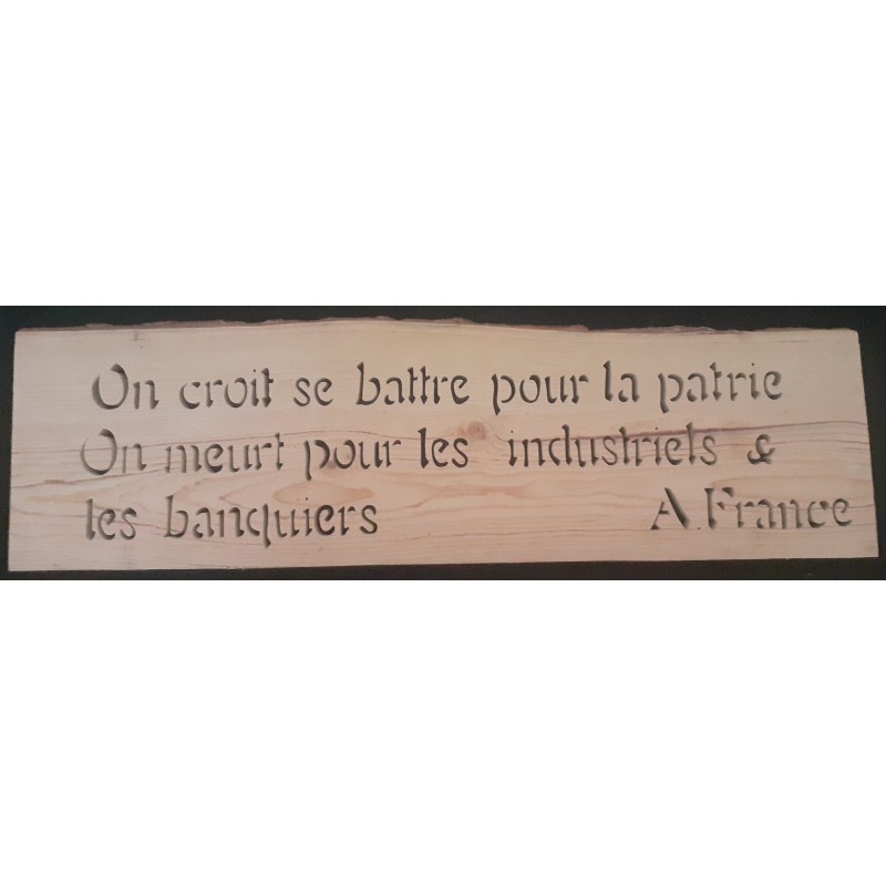 On croit se battre...