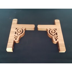 Equerres murale en robinier