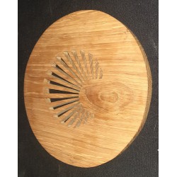 Dessous de plat lever/coucher de soleil