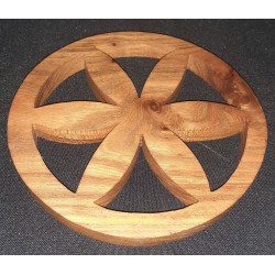 Dessous de plat en bois massif (Orme)
