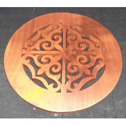 Dessous de plat en merisier