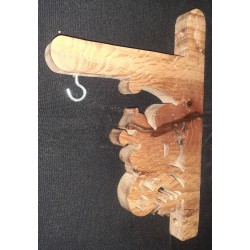 Potence murale motif écureuil