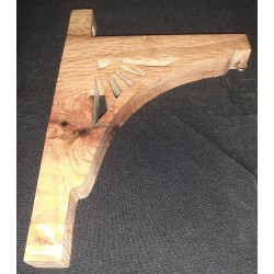 Potence murale chêne liège échauffé