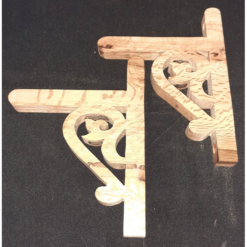 Equerres murale chêne liège