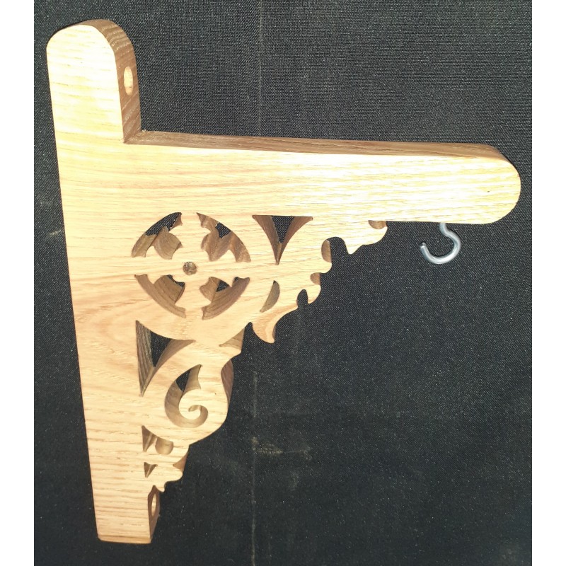 Potence murale en frêne massif