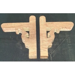 Equerres murale en chêne liège