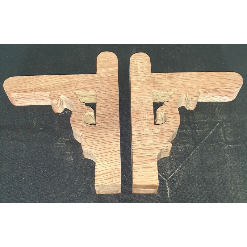 Equerres murale en chêne liège