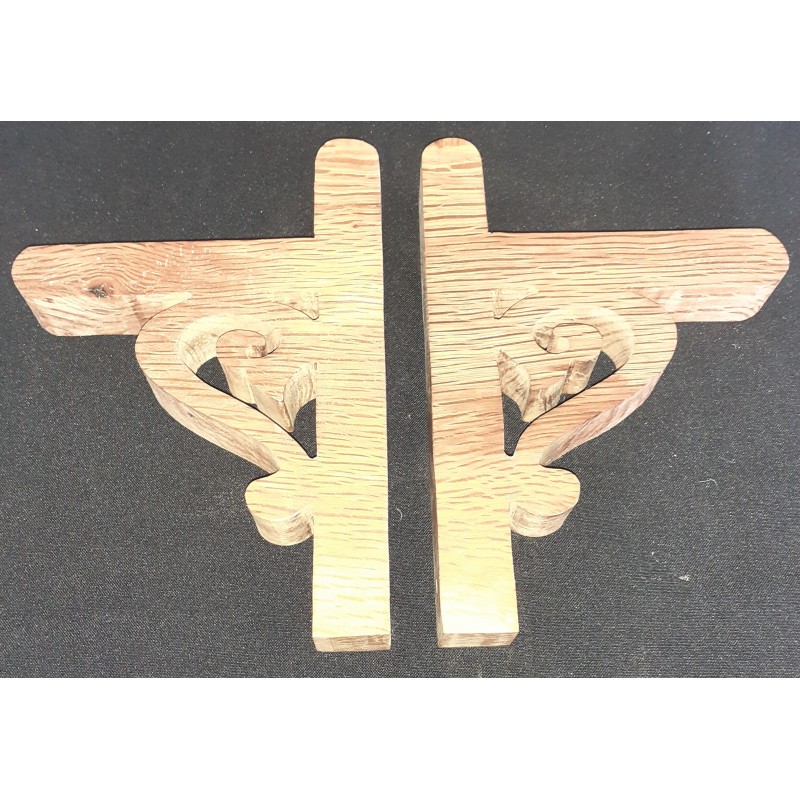 Equerres murale chêne liège