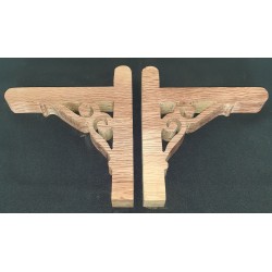 Equerres murale chêne liège