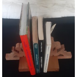 Presse livres en bois massif