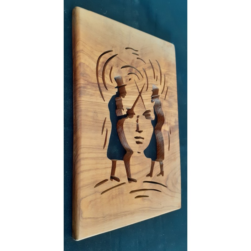 Tableau mural "3 dessins en un"