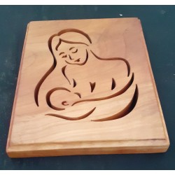 Cadre maman et son enfant à...