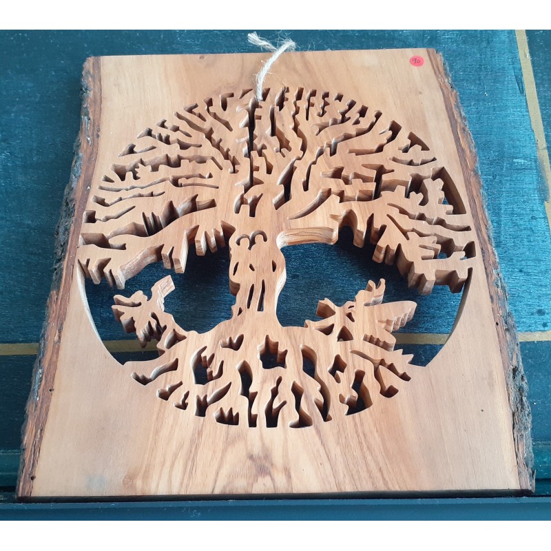 Arbre de Vie d'un couple qui forme le tronc sous la bienveillance de fées