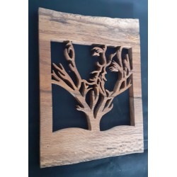 Visage couple formant Arbre de Vie