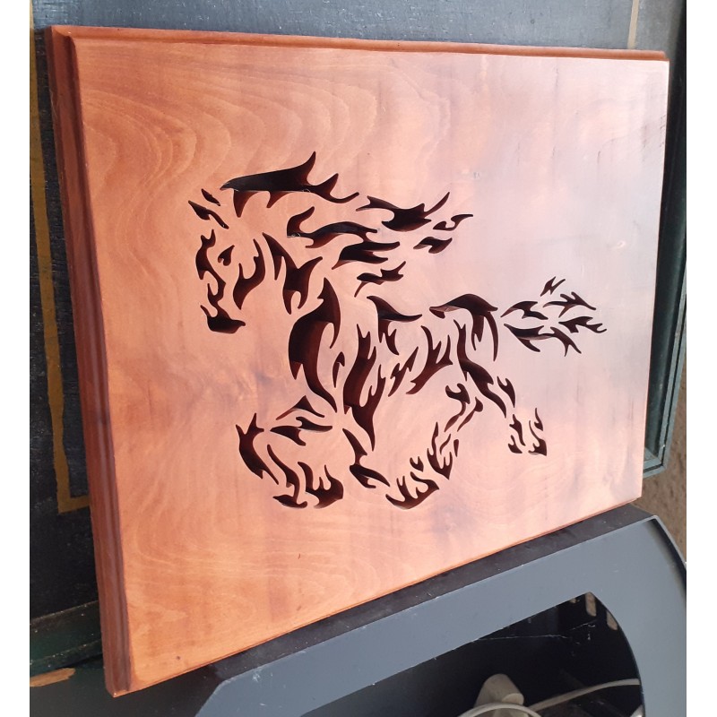 Tableau mural Cheval tribal