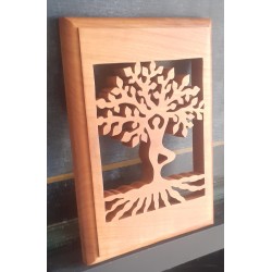 Cadre homme Arbre de Vie en bois massif