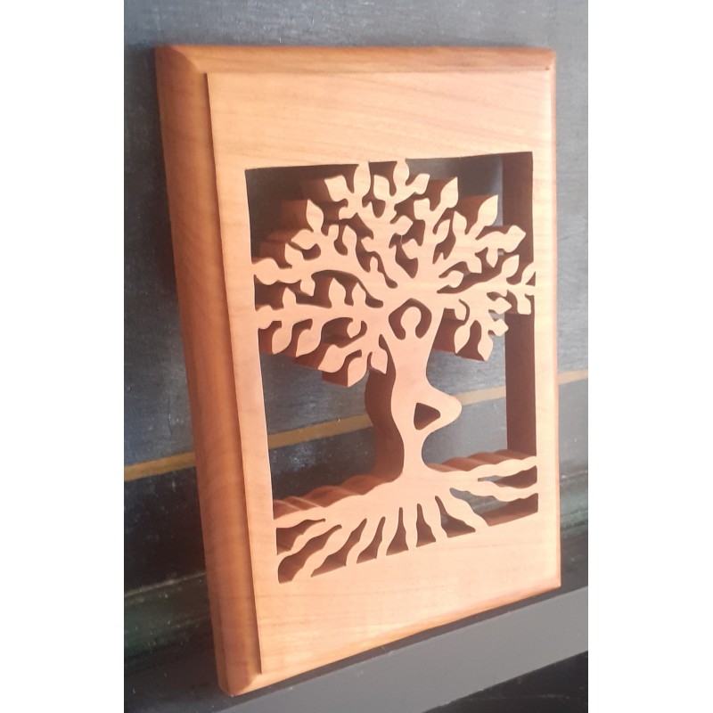 Cadre homme Arbre de Vie en bois massif