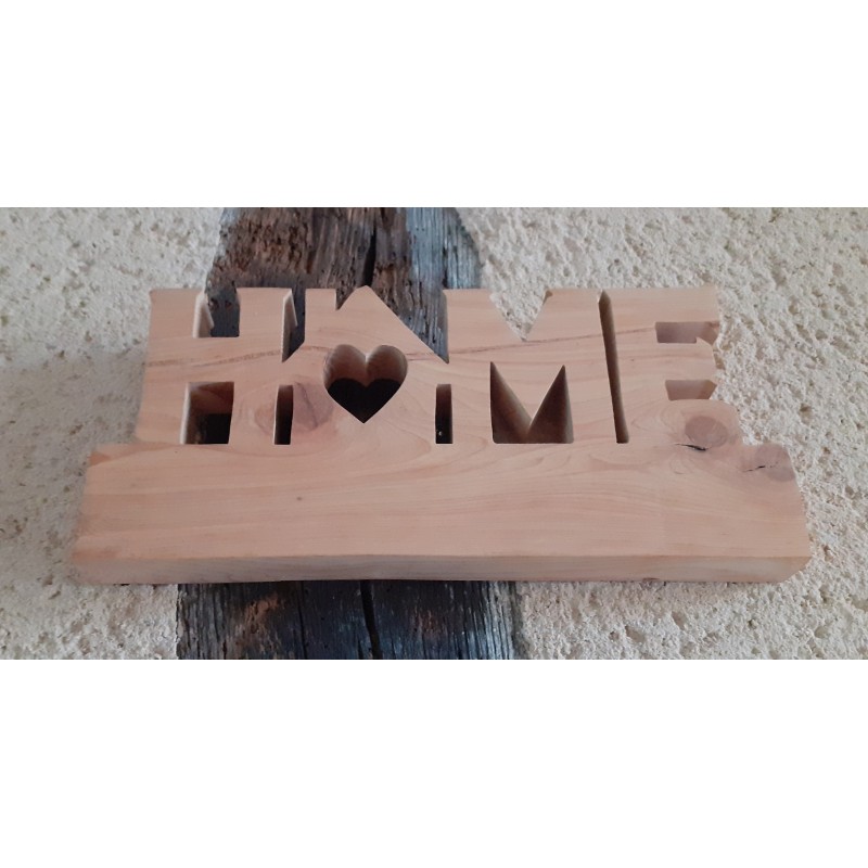 Modèle "Home" décoratif en Cade