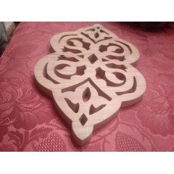 Dessous de plat en bois...